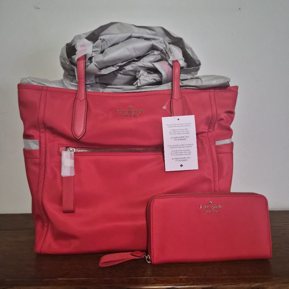 NWT Kate Spade Chelsea Tote & Wallet